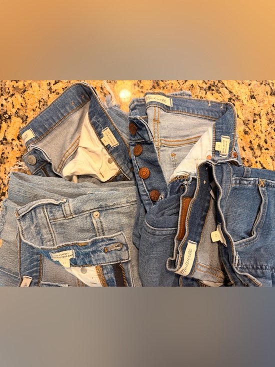 Madewell Denim - Madewell Light and Medium Blue Denim Jeans